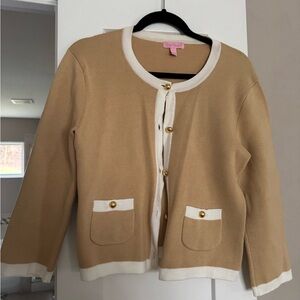 Lilly Pulitzer Lady Jacket Cardigan L